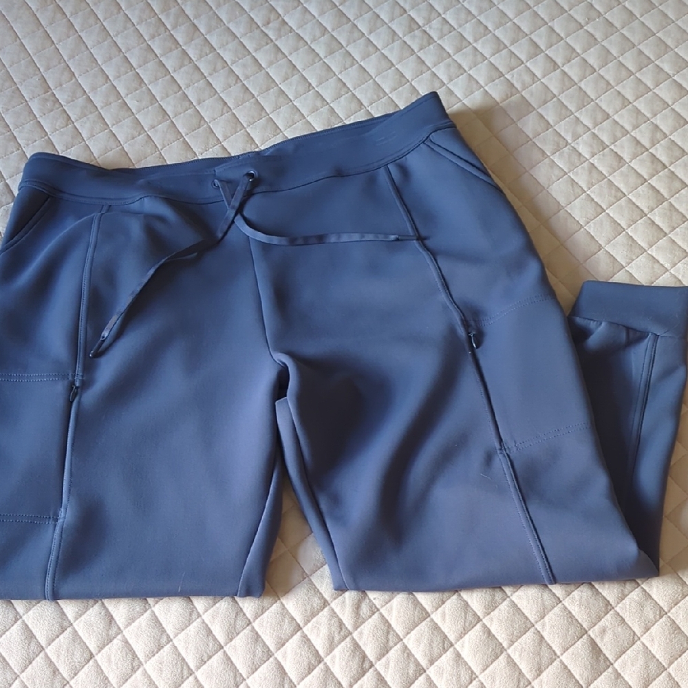 32 Heat by 32 Degrees Women's Slate Blue Track Joggers